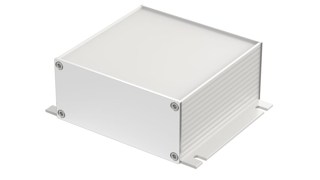 Caja Bopla de Aluminio Aluminio anodizado, 100 x 105 x 48mm, IP40
