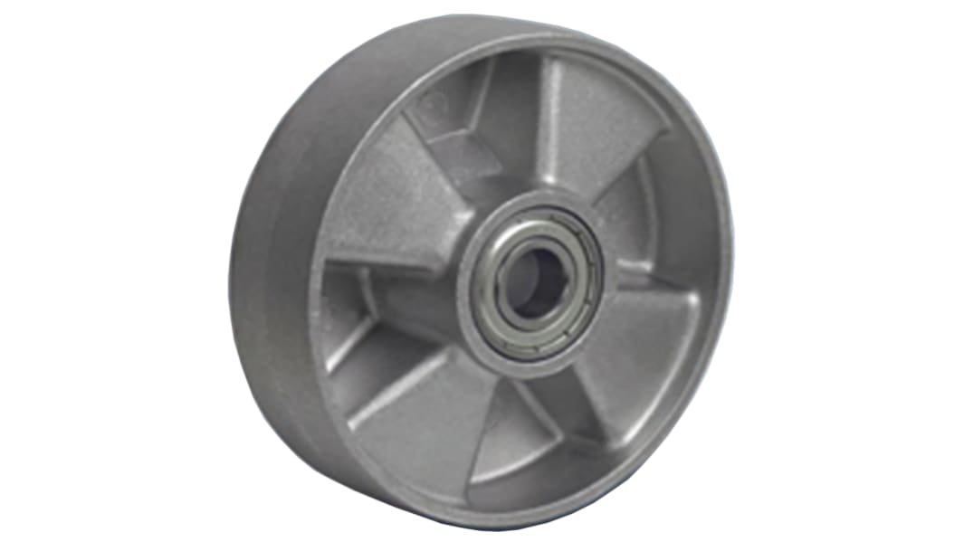 Rueda de carro LAG, 39014CC, Aluminio, Gris, 250kg