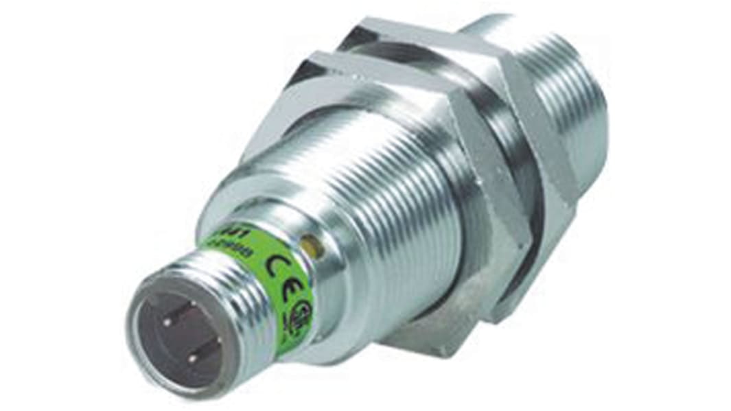 Turck Inductive Threaded Barrel Proximity Sensor, M18, 15 mm Detection, PNP NO, 10 → 30 V dc