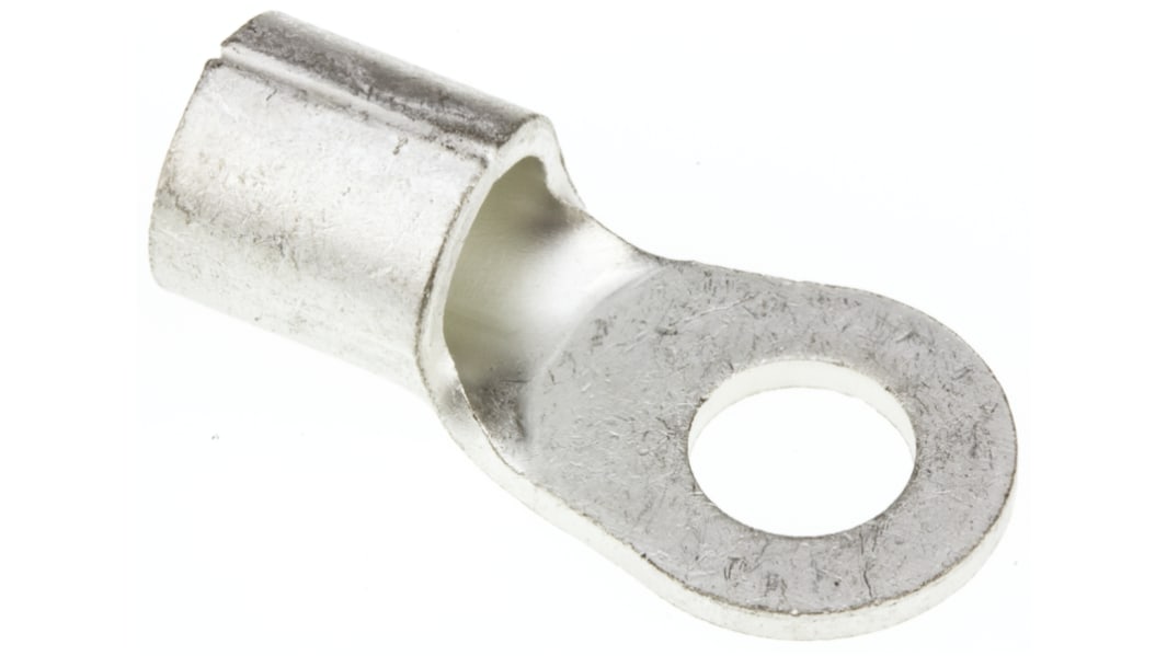 JST, R Uninsulated Ring Terminal, 8mm Stud Size, 16.78mm² to 26.66mm² Wire Size