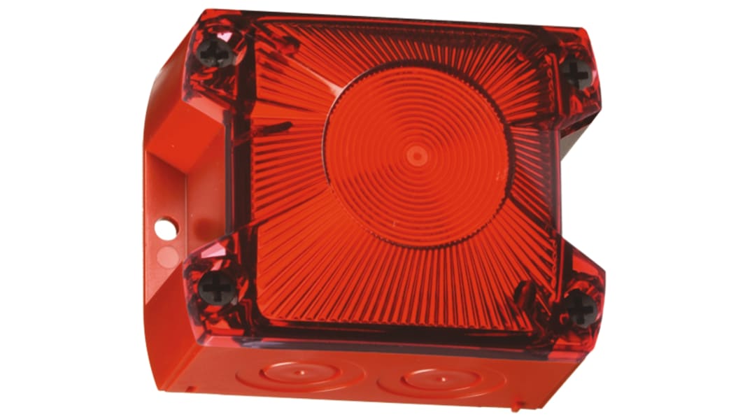 Pfannenberg PY X-S-05 Xenon Blinkend Signalleuchte Rot, 230 V ac x 80.6mm