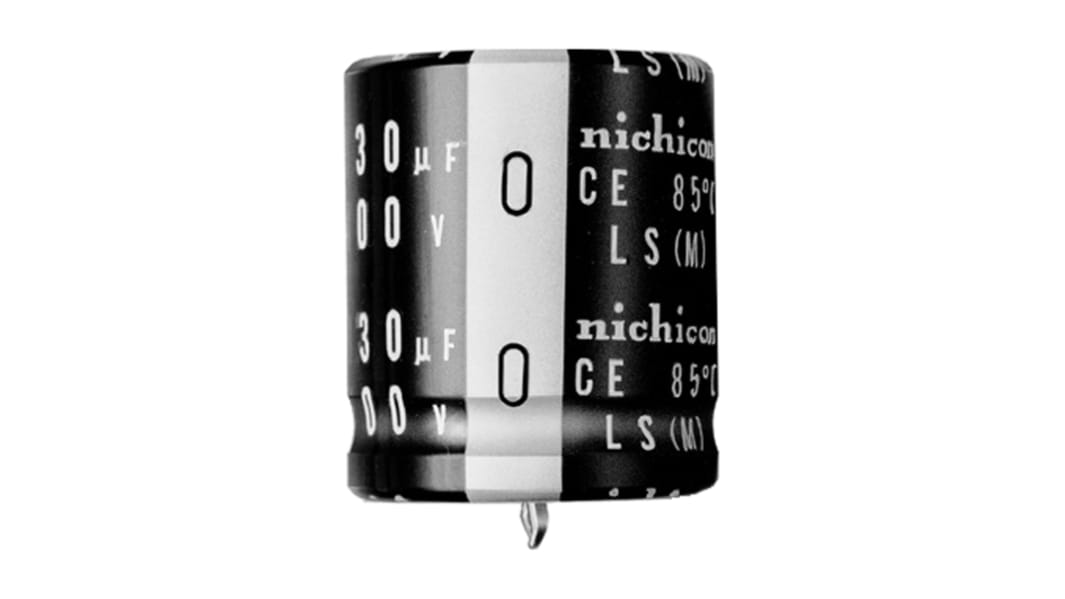 Condensateur Nichicon série LS, Aluminium électrolytique 470μF, 200V c.c.