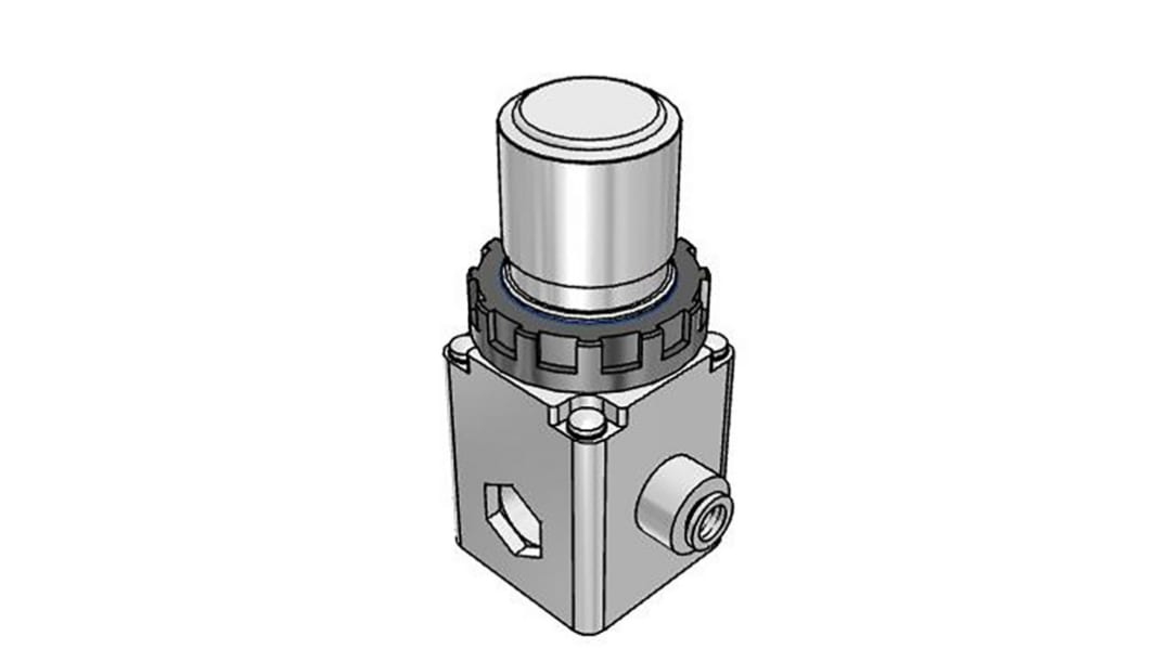 SMC 140L/min Vacuum Regulator, -100kPa to -1.3kPa