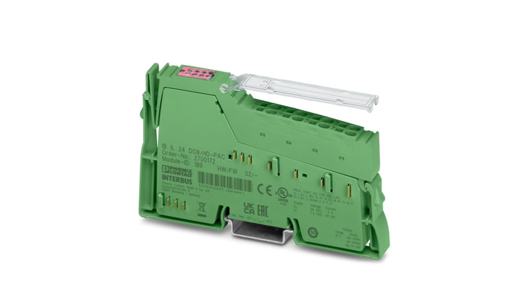 Phoenix Contact IB IL 24 DI8-2MBD-PAC Series PLC I/O Module, Digital