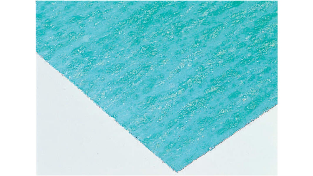 Klinger Nitrile Rubber Gasket Sheet, Green, White, 2mm Thick