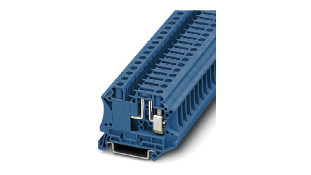 Phoenix Contact UT 6-TG P/P BU D-SUB コネクタ, 20A 500 V, スクリュー