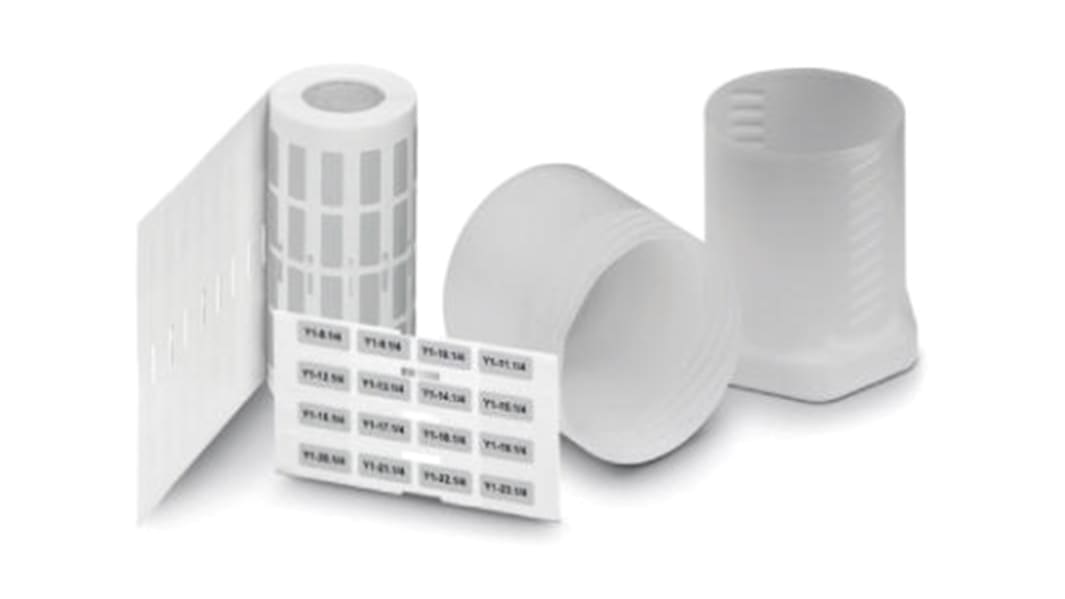 Phoenix Contact Panel Marker, 21.5mm Length