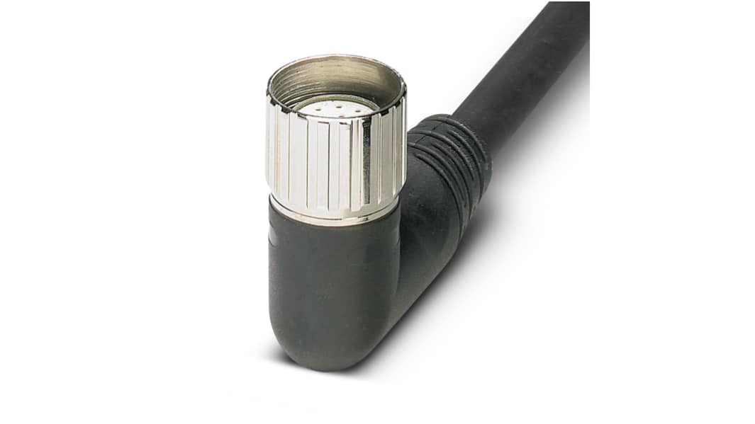 Cable de conexión Phoenix Contact, con. A M23 Hembra, 12 polos, con. B Sin terminación, long. 5m, 48 Vac, 60 Vdc,