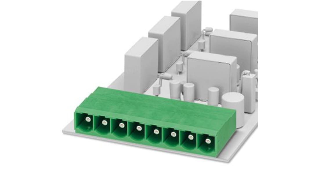 Phoenix Contact PC 6-16/ 5-G-10.16 Series PCB Header, 5 Contact(s), 10.16mm Pitch, Shrouded