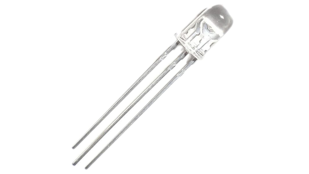 LED, THT, Zielony, czerwony, 3-Pin, 2,5 V, 80°, Kingbright
