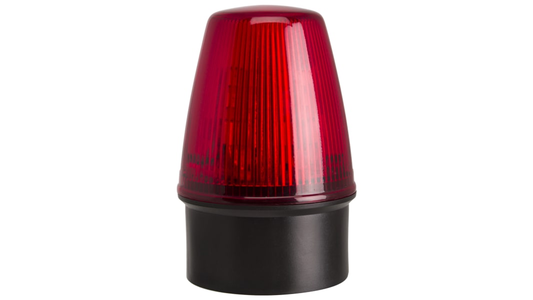 Moflash 信号灯 LED灯赤 10 → 17 V ac/dc LED100シリーズ LED100-01-02