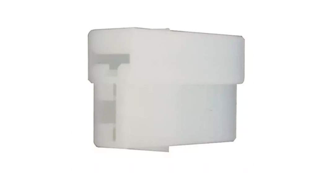 Corpo connettore per terminali a crimpare TE Connectivity 2 vie, Nylon 66, largh. 6.35mm
