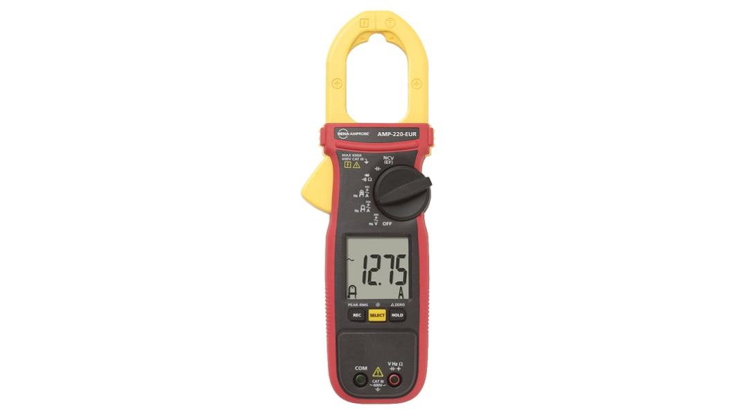 Pince multimètre AMP 220 Beha-Amprobe, 600A c.c., 600A c.a.