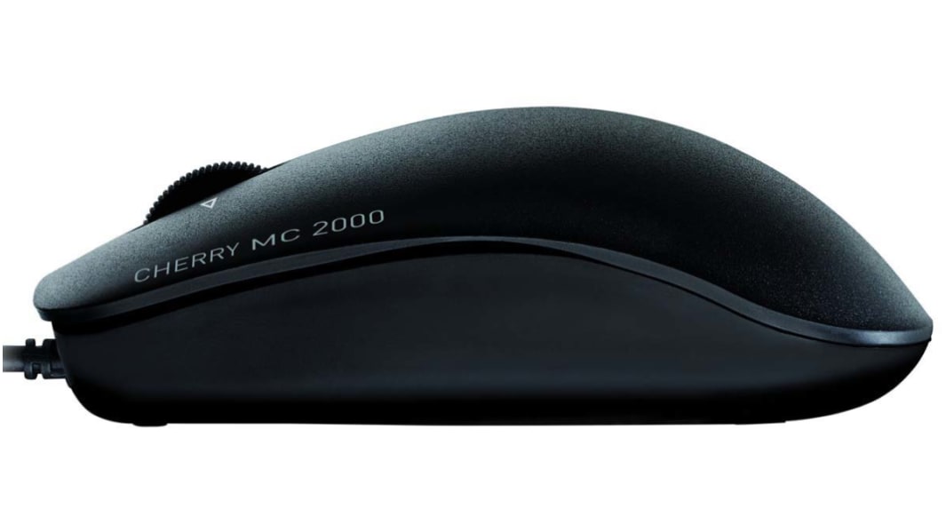 CHERRY MC 2000 3 Button Wired Optical Mouse Black