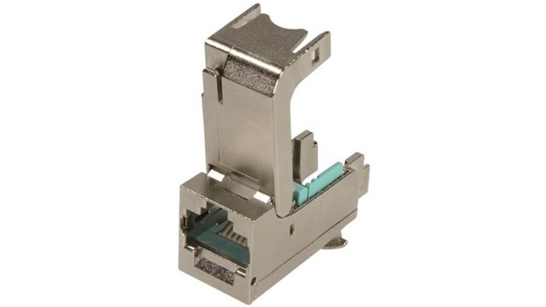 HARTING 2120892 Series Female RJ45 Connector, Cat6a Right Angle