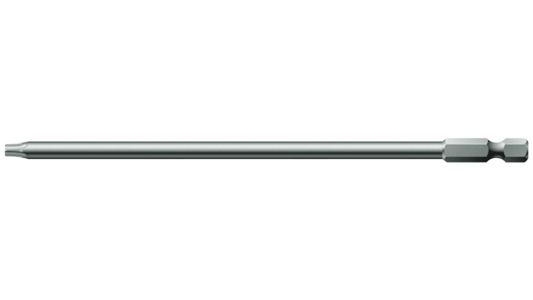 Wera Torx Screwdriver Bit, T8 Tip, 152 mm Overall
