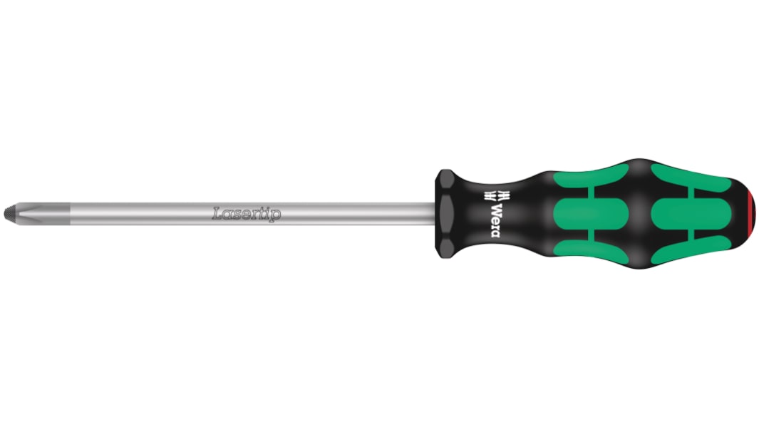 Wera Phillips  Screwdriver, PH3 Tip, 150 mm Blade, 262 mm Overall
