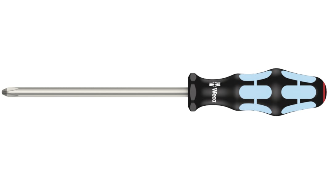 Wera PH3 PHILLIPS® Standard-Schraubendreher, Edelstahl, 262 mm / Klinge 150 mm