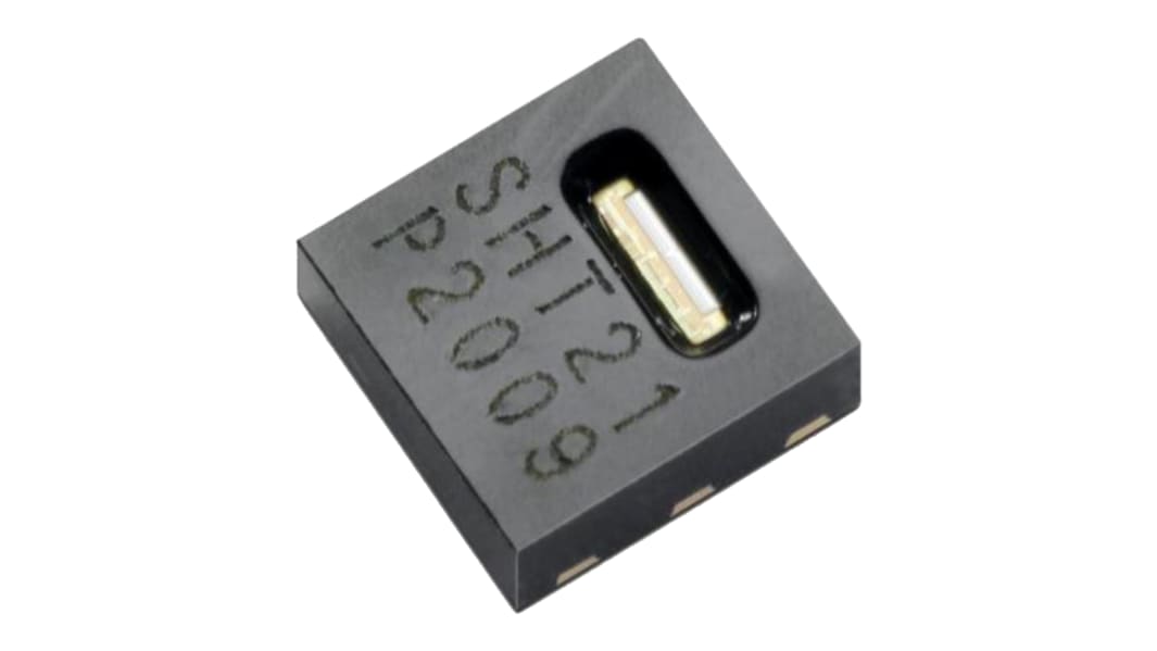 Sensirion Temperature & Humidity Sensor, PWM Output, Surface Mount, Digital PWM, ±0.3 °C, ±2%RH, 6 Pins