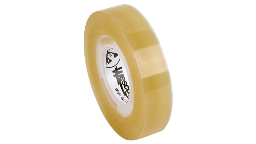 Ruban ESD Desco Europe 12mm x 32.9m, Antistatique