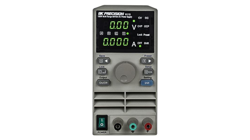 Alimentation de laboratoire, 0 → 60V, 5A, 1 sortie 100W