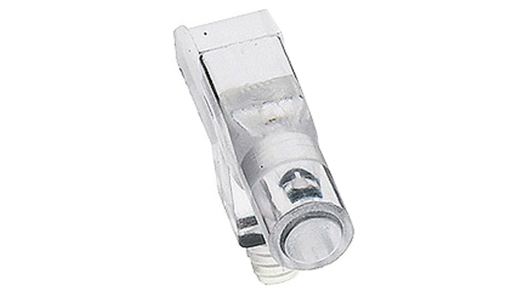 1271.1001 MENTOR, PCB Mounted Right Angle LED Light Pipe, Clear Round Lens