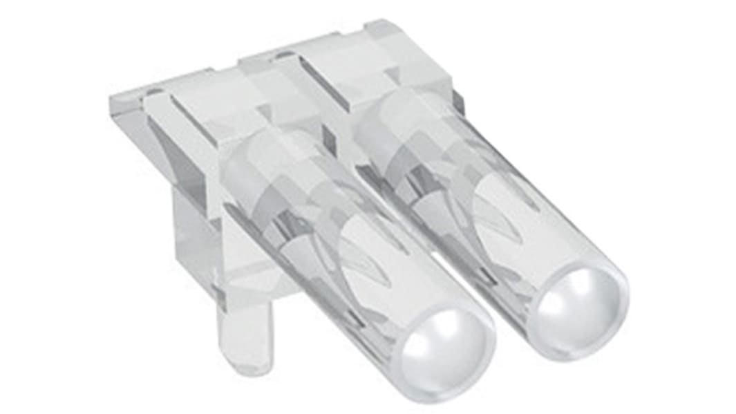 Światłowód do LED, sztywny, kątowy, dł. 11.55mm, 2-drożny, , MENTOR