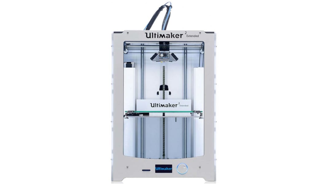 Ultimaker 2 Extended FDM 3D-Drucker 1-Kopf Multifilament- Druck, für 2.85mm Filament, bis 223 x 223 x 305mm, SD-Karte,