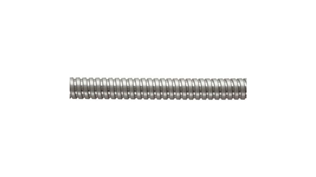 Flexicon Flexible Conduit, 12mm Nominal Diameter, Galvanised Steel, Metal