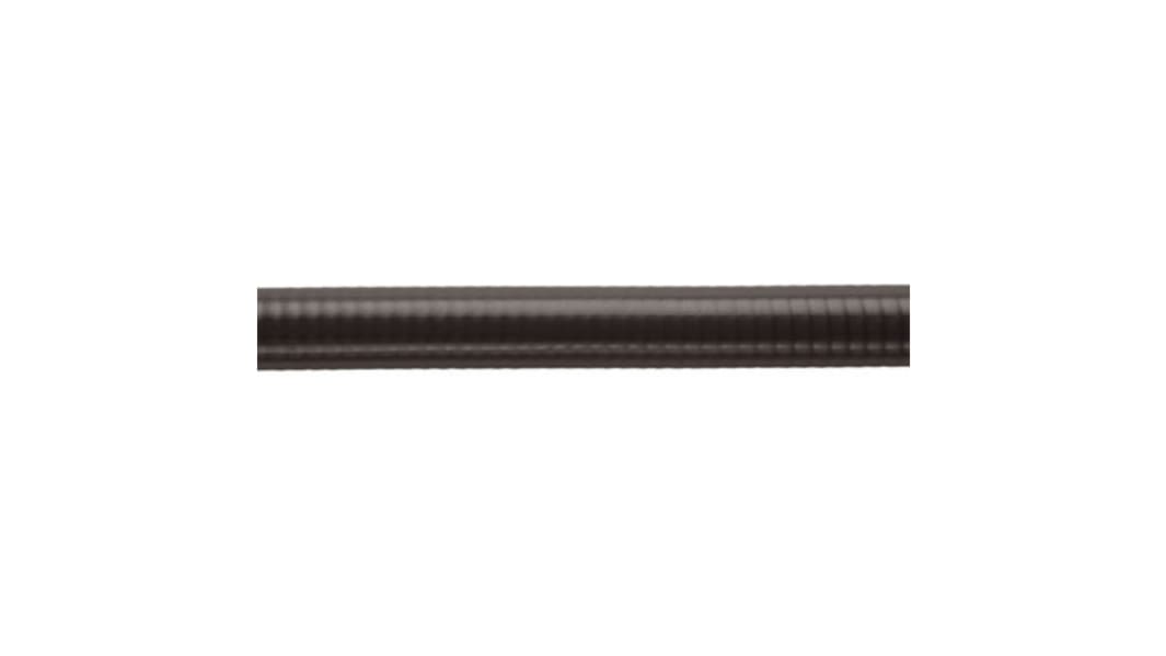 Flexicon Flexible, Liquid Tight Conduit, 32mm Nominal Diameter, Galvanised Steel, Black