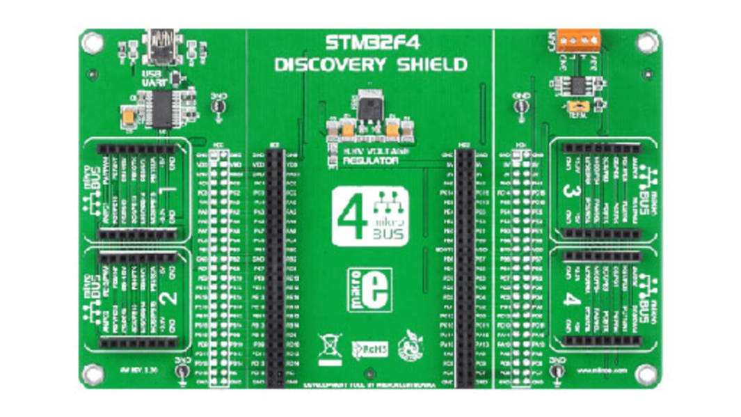 MikroElektronika 評価ボード, Shield, Discovery, MIKROE-1481