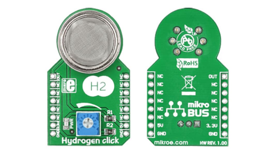 MikroElektronika ガスセンサ Hydrogen clickmikroBus Clickボード MQ-8 MIKROE-1629
