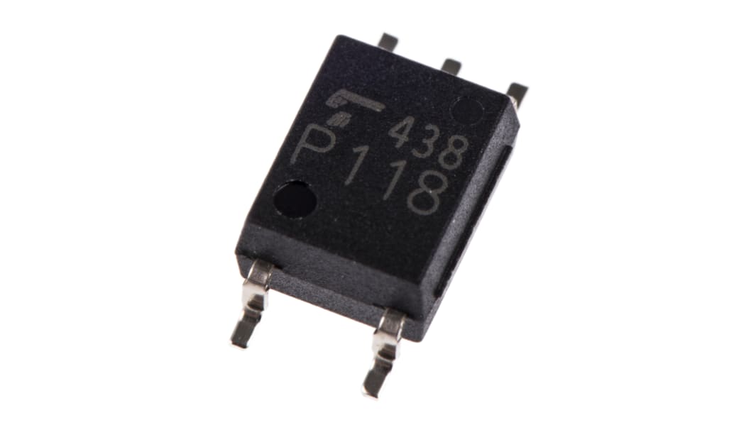 Toshiba TLP 151 SMD Optokoppler / Foto-IC-Out, 5-Pin SO, Isolation 3750 V eff.
