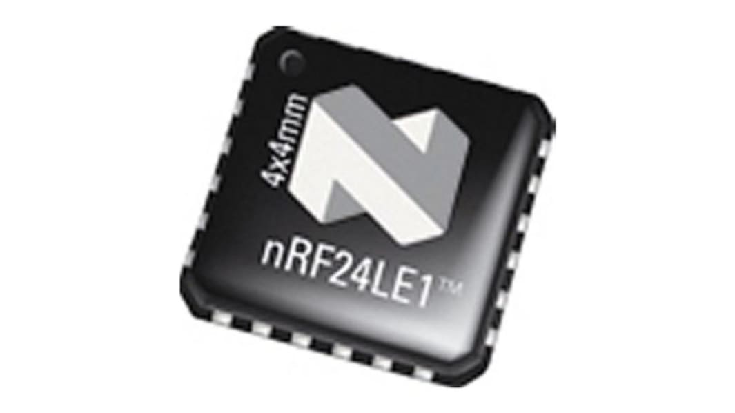 Nordic Semiconductor System-on-Chip (SOC), SMD, Mikrocontroller, 8 bit Wireless-Mikrocontroller, QFN, 48-Pin, für