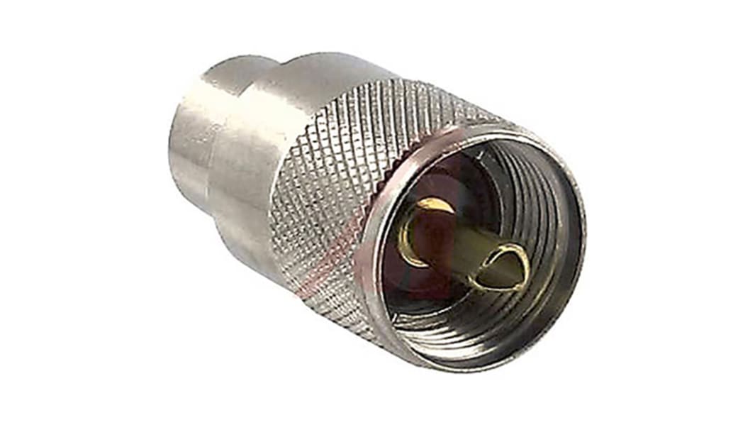 Cinch, Plug Cable Mount UHF Connector, Solder Termination, Straight Body