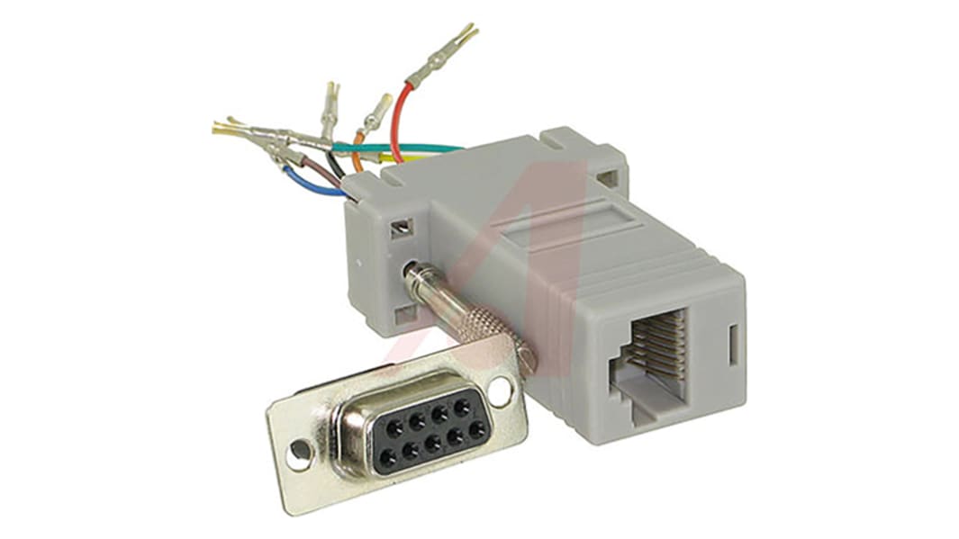 Adaptateur Sub-D 9 Femelle vers RJ45 Femelle Cinch
