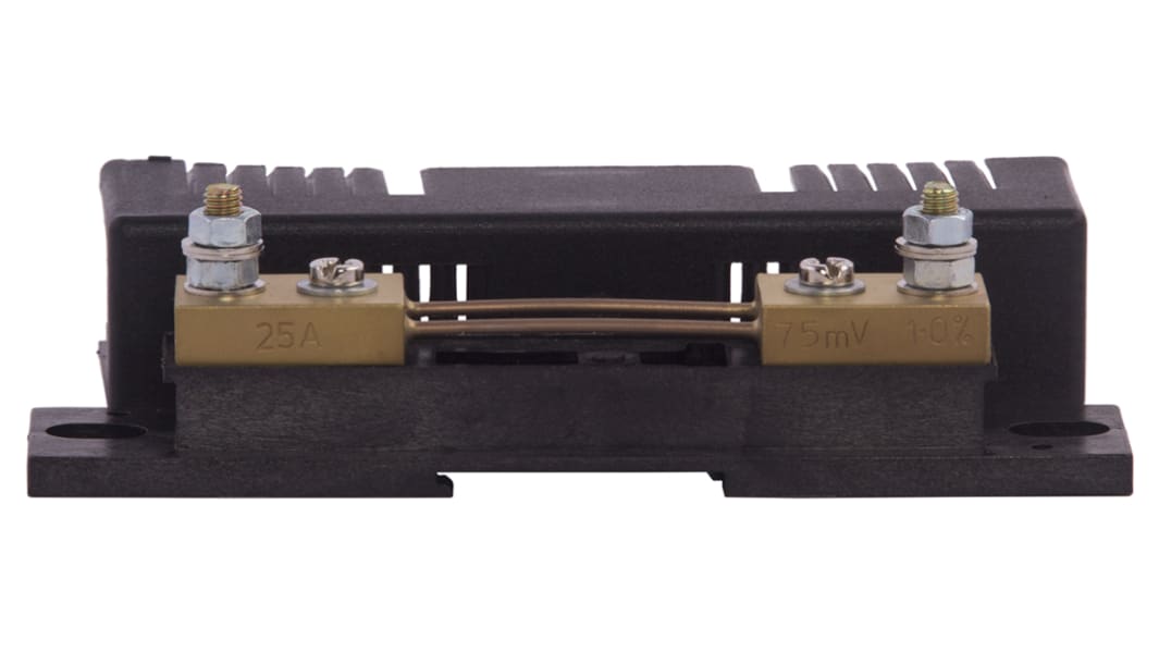 Sifam Tinsley Brass-Ended Shunt, 25 A Max, 75mV Output