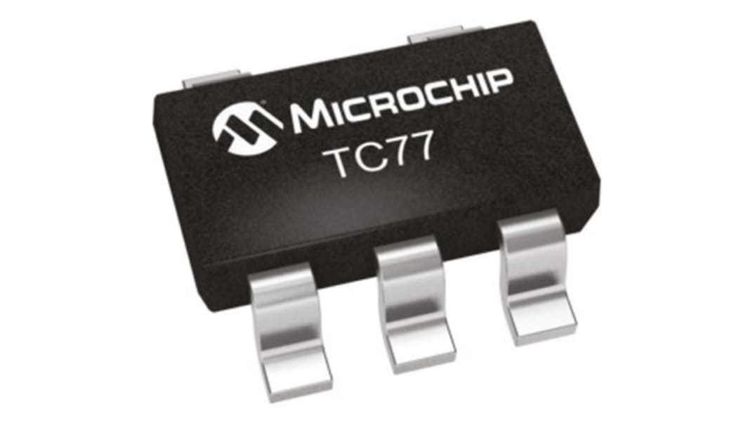 Capteur de température Microchip, -55 à +125 °C., SOT-23 5-pin