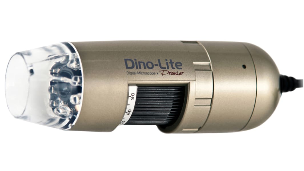 Dino-Lite AD4113T-I2V USB Digital Mikroskop, Vergrößerung 20 → 200X 30fps Beleuchtet, LED, 1280 x 1024 Pixel