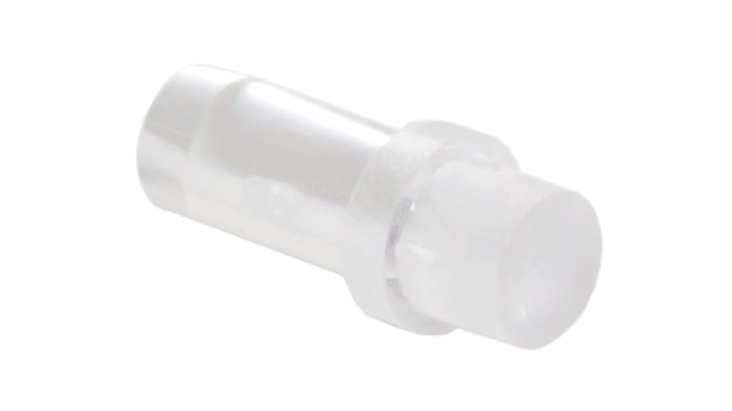 Bivar LED-lysleder 9.5mm, Klar, rund linse Nej