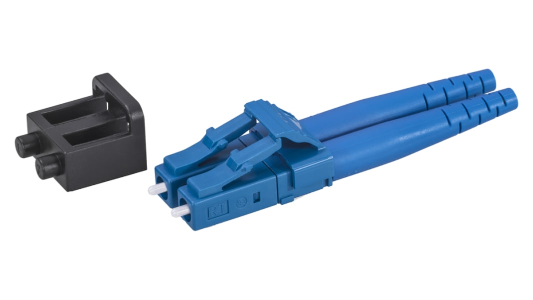 Rosenberger, LC, PC Single Mode Duplex Fibre Optic Connector, 0.3dB Insertion Loss