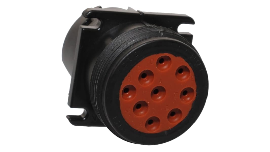Delphi HES  Automotive, Kfz-Steckverbinder, , Stecker, 9-polig, Schwarz