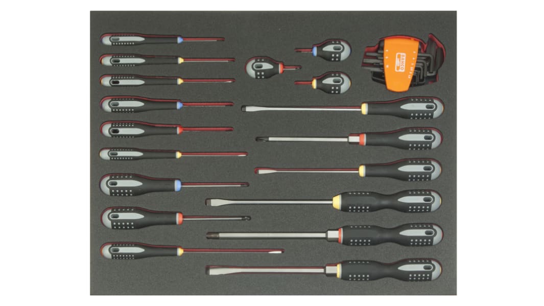 Bahco 27 Piece Maintenance Tool Kit with Foam Inlay