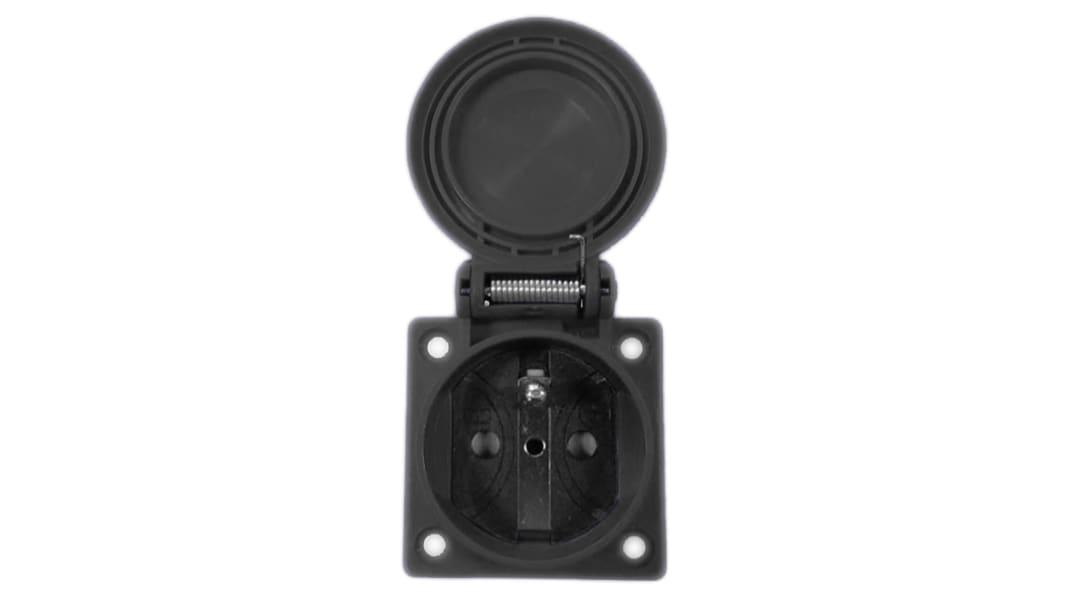 Prise électrique ABL Sursum  , Montage encastré, Français 2P+T, Extérieur, IP54