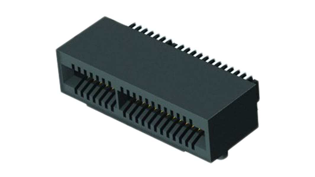 MEC1-RA Samtec 1mmピッチ 40極 2列 ライトアングル SMT メス カードエッジコネクタ