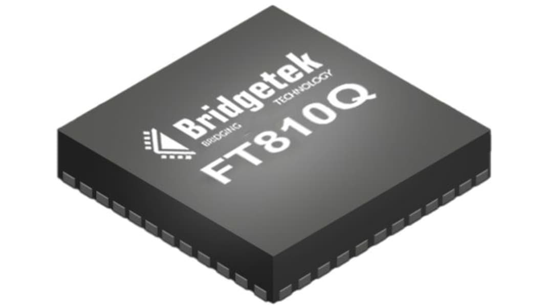 Grafikus vezérlő FT810Q-T, 48-tüskés, VQFN
