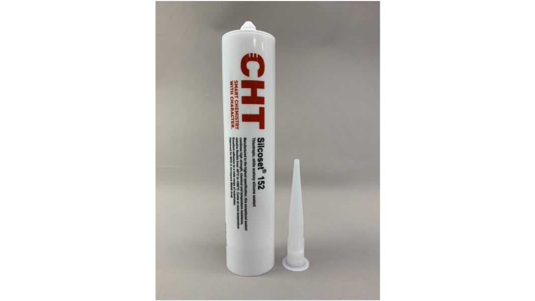ACC Dichtmittel Weiß, Siliziumelastomer-Basis,  Kartusche  310ml, –60 → +300 °C