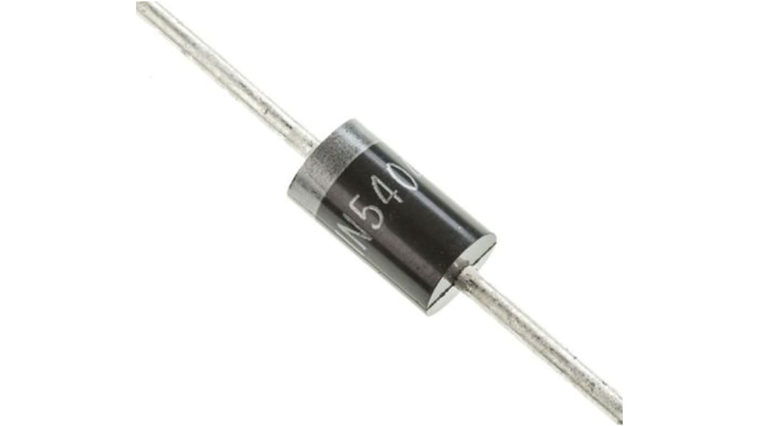 Vishay 汎用 整流ダイオード, 3A, 500V スルーホール, 2-Pin DO-201AD シリコンジャンクション 1.2V