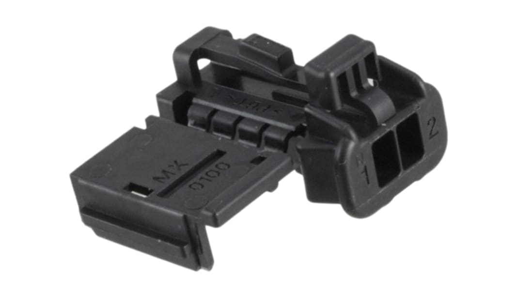 Molex, NSCC Automotive Connector Socket Black Cable Mount 2 Way, Crimp Termination 98817-1021