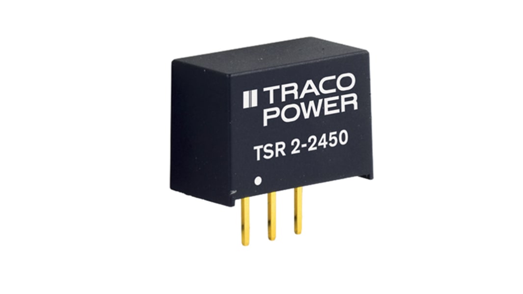 Regolatore switching TRACOPOWER, ingresso 15 → 36V cc, uscita 12V cc, 2A